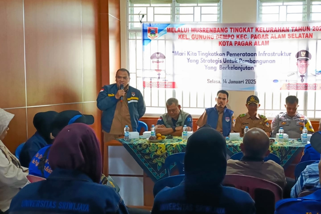 Tanggal 14 Januari 2025, Bappeda Kota Pagar Alam menghadapi dan mengikuti Musrenbang Tingkat Kelurahan di Kelurahan Gunung Dempo Pagar Alam Selatan, Kelurahan Curup Jare Pagar Alam Utara dan Kelurahan Kance Diee Dempo Selatan