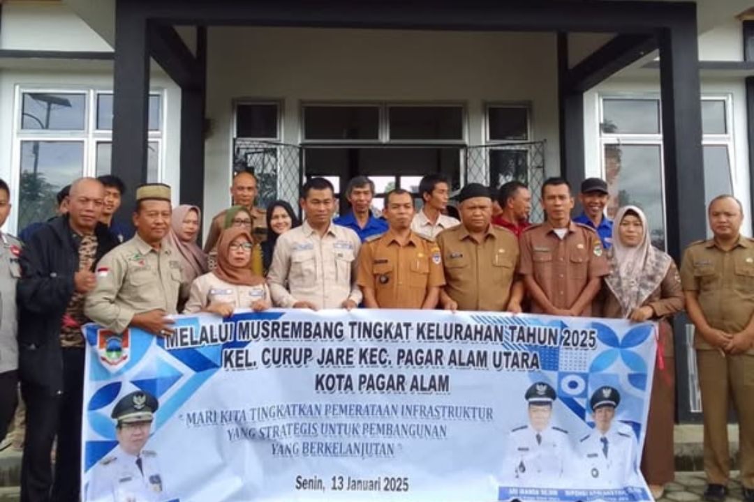 Tanggal, 13 Januari 2025, Bappeda Kota Pagar Alam menghadiri dan mengikuti Musrenbang Tingkat Kelurahan di Kelurahan Curup Jare Pagar Alam Utara, Kelurahan Nendagung Pagar Alam Selatan, dan Kelurahan Agung Bungsu Dempo Selatan